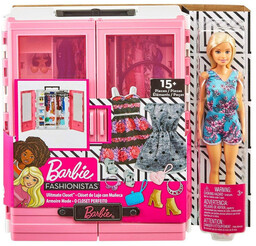 Barbie, szafa na ubranka
