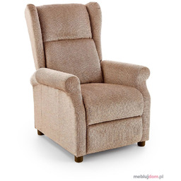 Fotel relaksacyjny AGUSTIN Halmar Beżowy