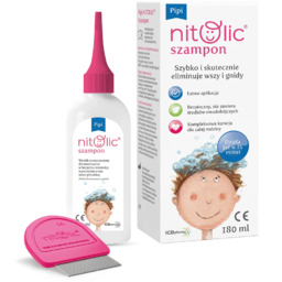 Pipi Nitolic Szampon przeciw wszawicy, 180 ml