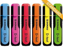 Zakreślacz Donau D-Text niebieski /7358001PL-10/