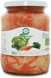 KAPUSTA KISZONA Z MARCHEWKĄ BEZGLUTENOWA BIO 700 G
