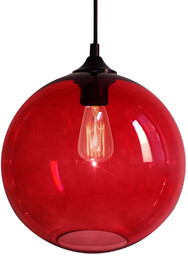 Candellux Lampa wisząca EDISON 31-21410 szklana retro zwis