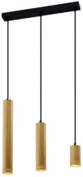 Lampa wisząca Tubo 33-79114 Candellux asymetryczna drewno czarna