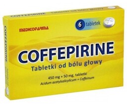 Coffepirine Tabletki od bólu głowy 450 mg +