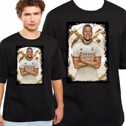 Koszulka Kylian Mbappe Real Madryt Francja Prezent Bawełna