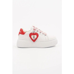 Karl Lagerfeld Damskie sneakersy skórzane KREEPER LO Valentine