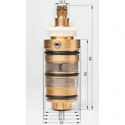 DEANTE XNCC7GUP9 Głowica termostatyczna do multi-systemu