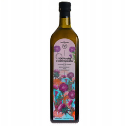 Olej z Ostropestu Plamistego Tłoczony na Zimno Nierafinowany