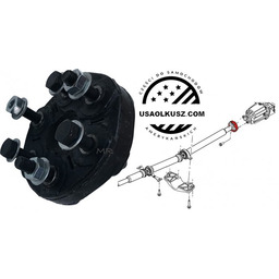 Przegub tylny wału napędowego Fiat Freemont AWD