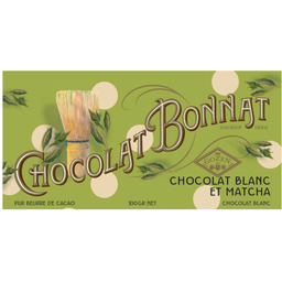 Bonnat Chocolat Blanc with Matcha 100g