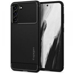 Spigen Etui Rugged Armor Galaxy S21 FE, czarne