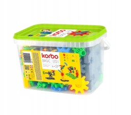 Klocki Korbo konstrukcyjne Basic 120 el. 1404