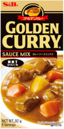Golden Curry Hot (ostre) 92 g - S&B