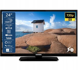 Telefunken Telewizor Smart 12V Do Kampera 24" Hevc