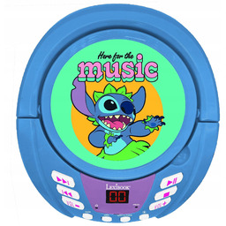 Lexibook Stitch RCD109D Radioodtwarzacz CD Bluetooth Karaoke