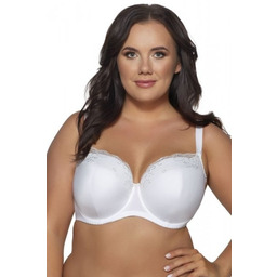 Biustonosz usztywniany Azalea 2112 biały Ava