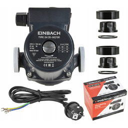 Pompa Obiegowa Cyrkulacyjna 3 Biegowa 25-60/130 Mocna Wydajna