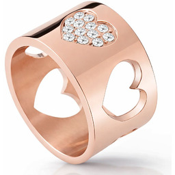 Biżuteria GUESS UBR85011-54. Pierścionek, Kolor różowy. Kobieta.