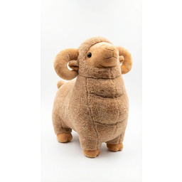 DUŻY UROCZY PLUSZOWY BARAN 35 CM