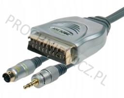 Kabel Tcv 7580 Prolink Ex SCART–SVHS4P+3,5STR 15m