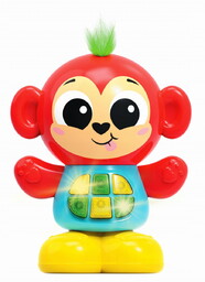Zabawka Skoczek Małpka Melodie Piosenka Dumel