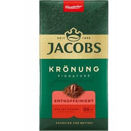 JACOBS KRONUNG ENTKOFFEINIERT 500 G Kawa mielona