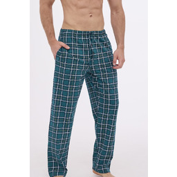 Spodnie męskie do piżamy długie Cornette 691/51 zielone