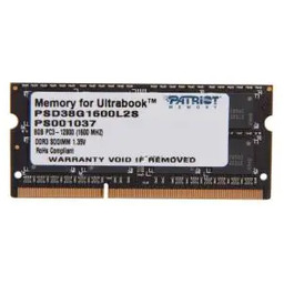 Patriot DDR3L 8GB 1600 CL11 Pamięć SO-DIMM