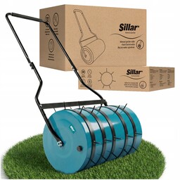 Walec ogrodowy 40L kolce trawy aerator 50cm