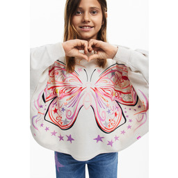 Desigual Bluza z motylem