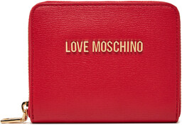 Mały Portfel Damski LOVE MOSCHINO JC5702PP1MLD0500 Czerwony