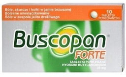 Buscopan Forte 20 mg Tabletki powlekane