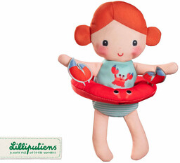 LILLIPUTIENS, Laleczka do kąpieli Axelle 6 m+