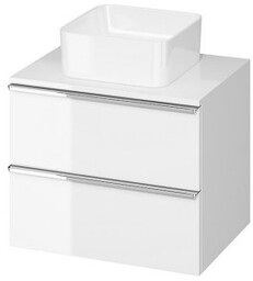 Szafka podumywalkowa VIRGO 60 biała uchwyt chrom