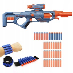 Snajperka Nerf Elite Eaglepoint Zestaw Dodatki Opaska Strzałki