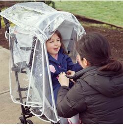 FOLIA PRZECIWDESZCZOWA DO WÓZKA Stroller Rain Cover Diono