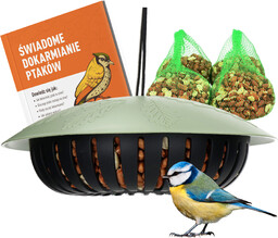 Podwieszany karmnik dla ptaków na zimę Hello Mila