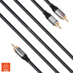 celexon Professional Line kabel audio Cinch na 2x