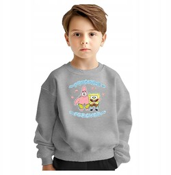 Bluza Dziecięca Młodzieżowa Spongebob Kanciastoporty 104