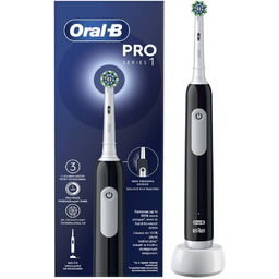 Szczoteczka elektryczna ORAL-B PRO1 BLACK CrossAction (czarny)