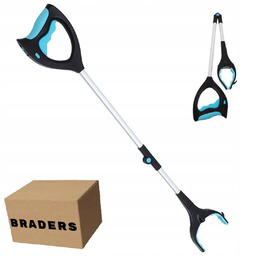 Chwytak do podnoszenia śmieci i liści 82cm składany