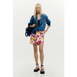 Mini spódnica z szydełka