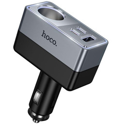 Ładowarka samochodowa Hoco z rozdzielaczem 1xUSB A +