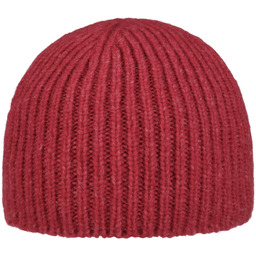 Czapka Beanie Sylva Alpaka by Lierys, malinowy, One