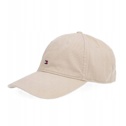 -22% TOMMY HILFIGER CZAPKA Z DASZKIEM MĘSKA BEŻOWA