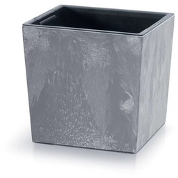 PROSPERPLAST Doniczka Urbi Square Low Beton Effect DURS300LE