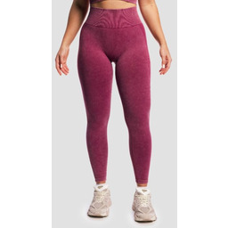 GymBeam Bezszwowe damskie legginsy Lift Plum