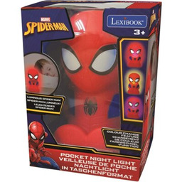 LEXIBOOK Zabawka lampka nocna Spider-Man NLJ01SP