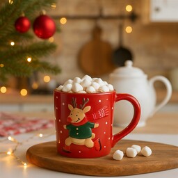 Kubek Renfri z motywem zwierząt leśnych