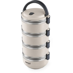 LAMART Pojemnik stalowy LT6024 2.4 L Beżowy